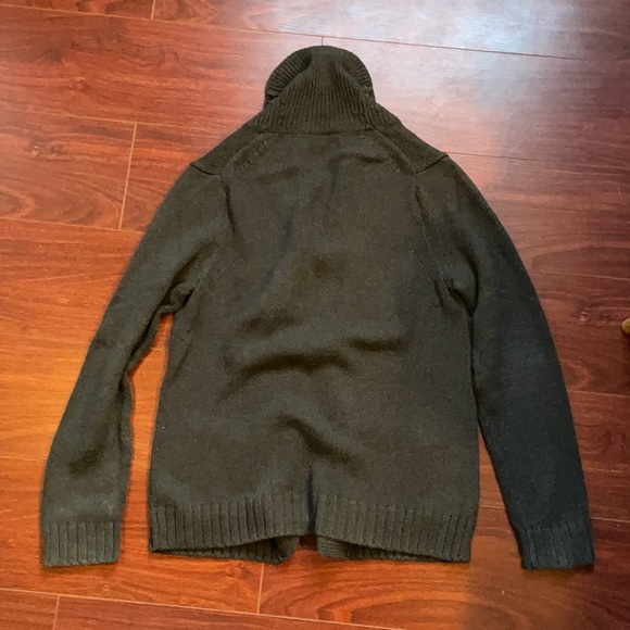 Men’s Gray Express Sweater / Cardigan - Picture 2 of 2